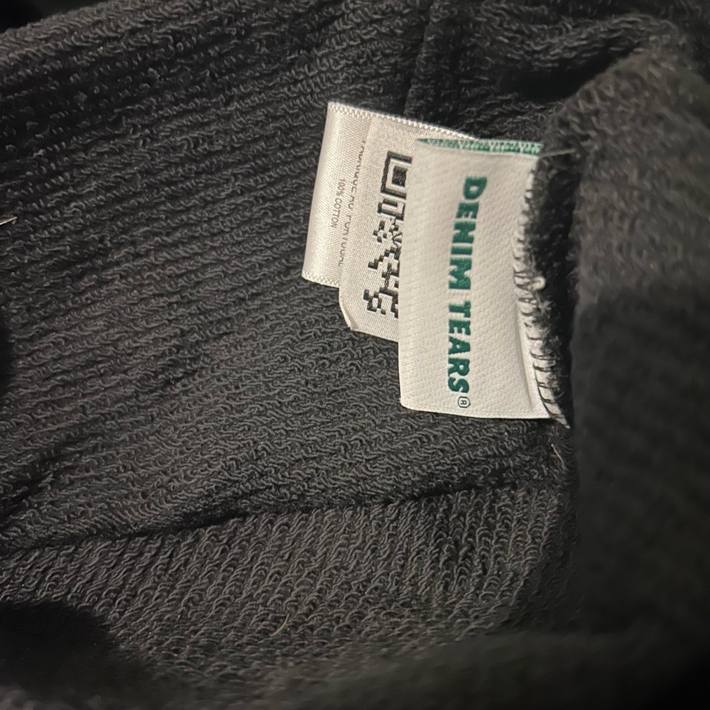 Denim Tears Zip Up Black Size M - SEND OFFERS - Picture 5 of 6